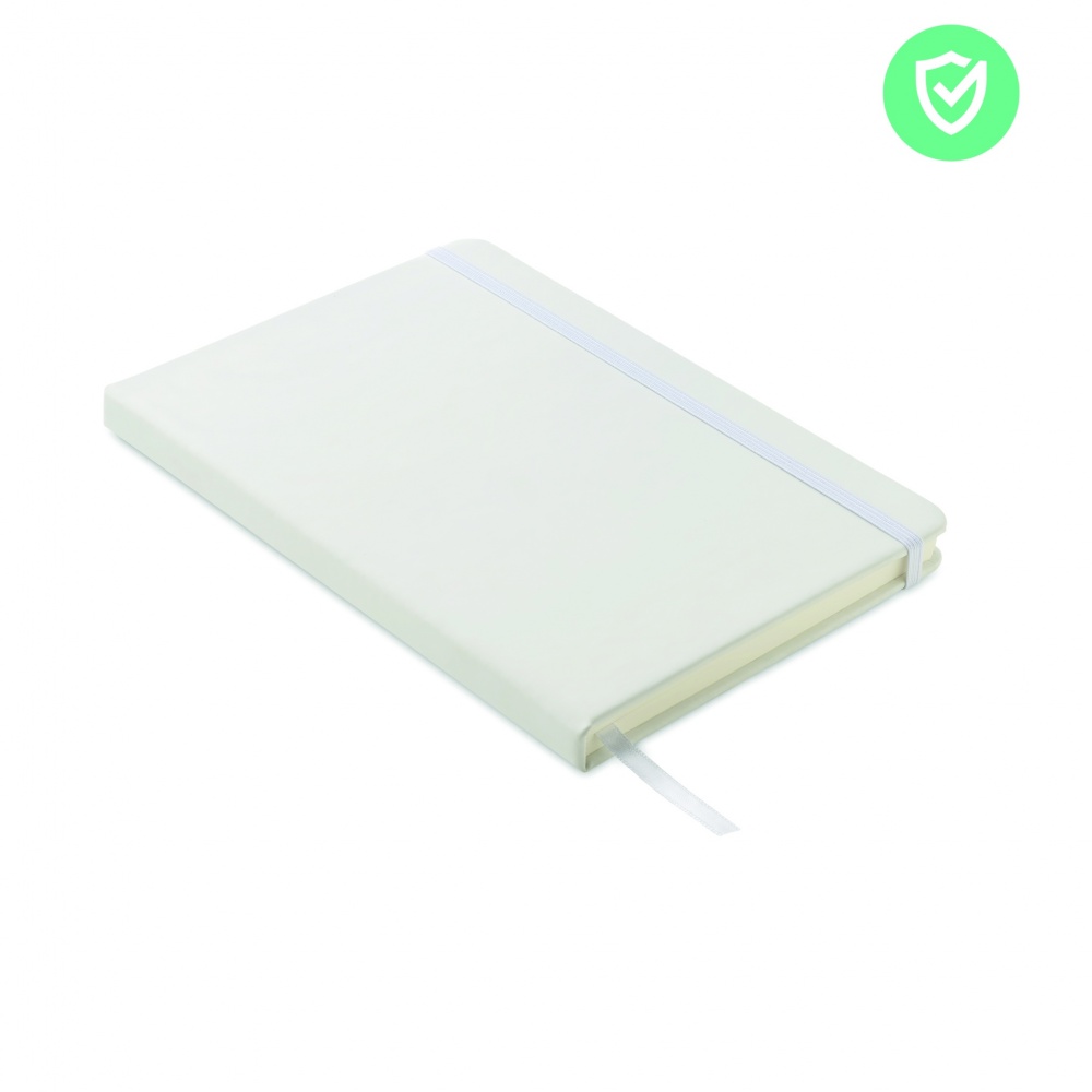 Logo trade promotional merchandise picture of: A5 antibacterial notebook
