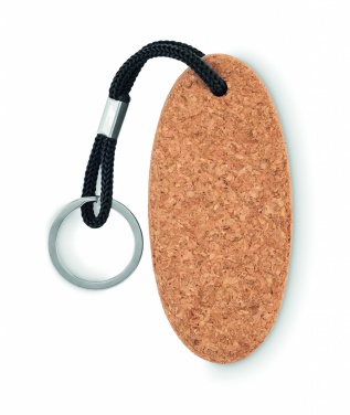 Logo trade advertising products image of: Floating cork key ring Lohja