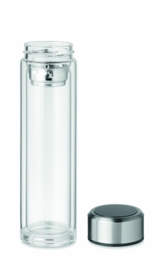Logo trade advertising products image of: Bottle with touch thermometer