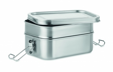 Logo trade promotional merchandise image of: Stainless steel lunch box