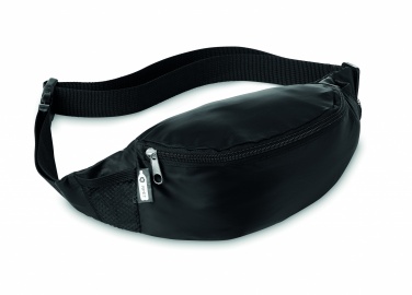 Logo trade corporate gifts image of: 210D RPET fanny bag