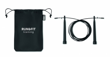 Logotrade promotional product image of: Speed jumping rope RPET pouch