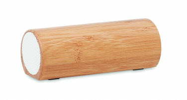 Logotrade promotional giveaway image of: Wireless bamboo speaker 2x5W