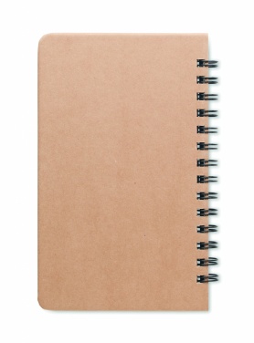 Logo trade promotional merchandise image of: A5 Pine tree GROWNOTEBOOK™