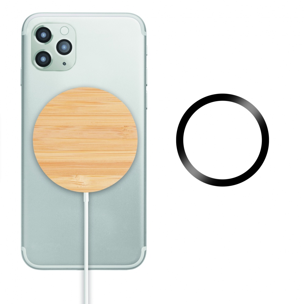 Logotrade promotional merchandise image of: Magnetic Wireless charger 10W