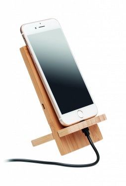 Logo trade promotional gift photo of: Wireless charger stand 10W