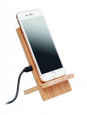 Logo trade business gifts image of: Wireless charger stand 10W