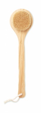 Logo trade business gifts image of: Bamboo bath brush