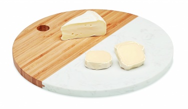 Logo trade advertising products image of: Marble/ bamboo serving board