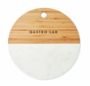 Logotrade promotional product image of: Marble/ bamboo serving board