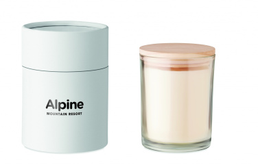 Logo trade business gift photo of: Vanilla fragranced candle