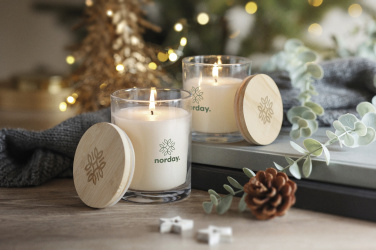 Logo trade advertising products image of: Vanilla fragranced candle