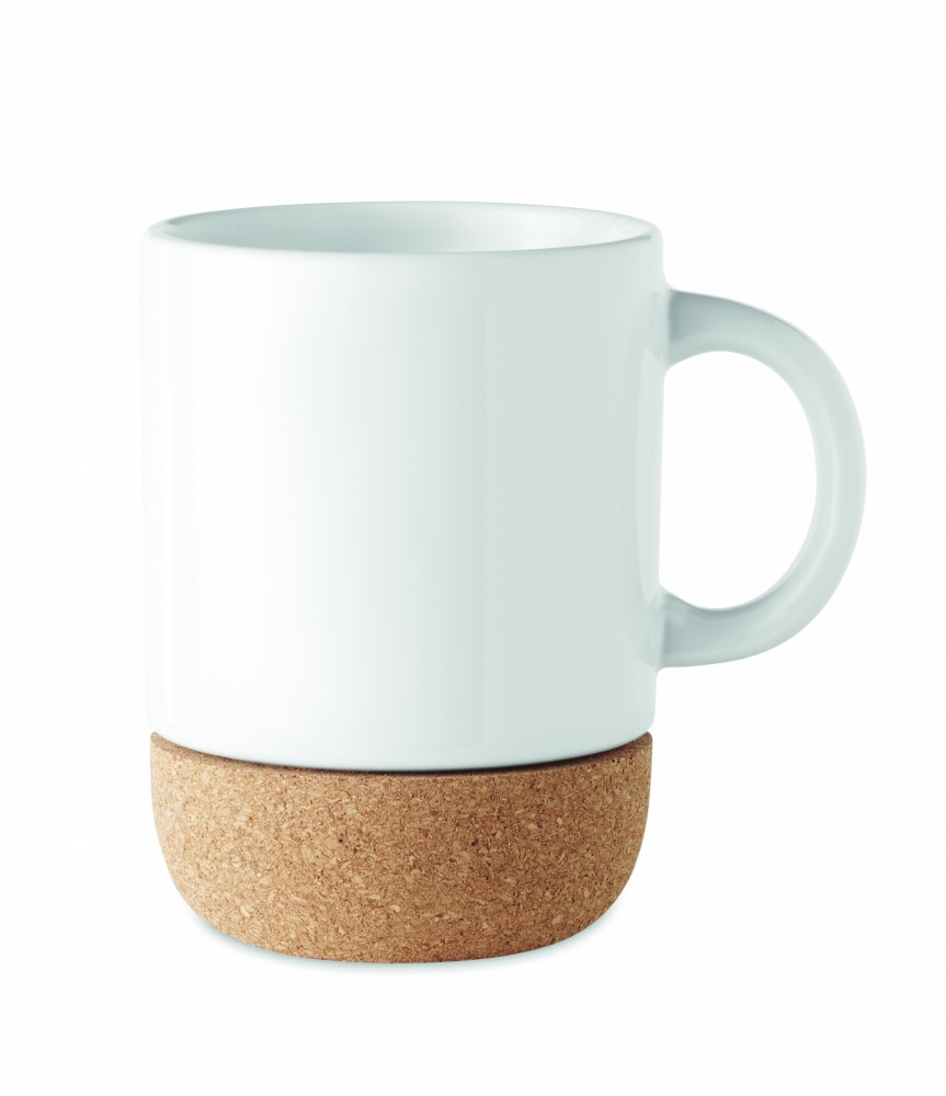 Logo trade promotional gifts picture of: Sublimation mug with cork base