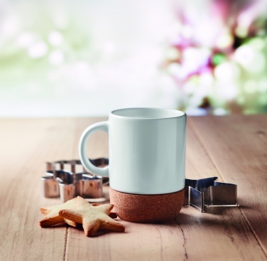Logotrade business gift image of: Sublimation mug with cork base