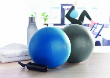 Logo trade promotional product photo of: Small Pilates ball with pump