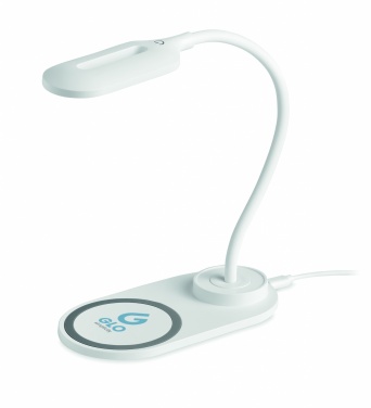 Logotrade promotional item image of: Desktop light and charger 10W