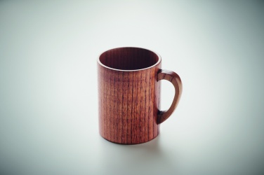 Logotrade promotional merchandise image of: Oak wooden mug 280 ml