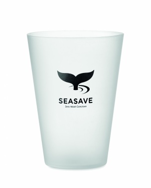 Logo trade business gifts image of: Reusable event cup 300ml