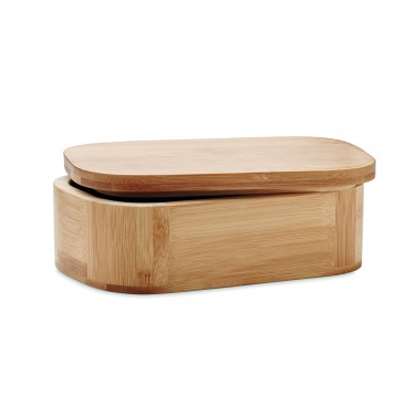 Logo trade advertising products picture of: Bamboo lunch box 650ml LADEN