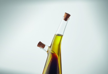 Logo trade promotional gifts picture of: Glass oil and vinegar bottle