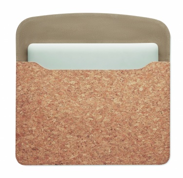 Logo trade advertising products image of: Cork laptop bag magnetic flap