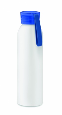 Logo trade business gifts image of: Recycled aluminum bottle