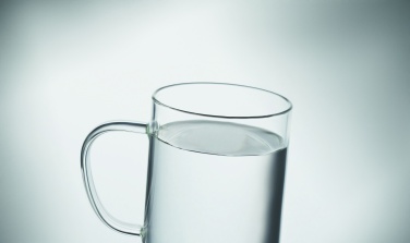 Logotrade promotional gift picture of: Glass mug 400ml with cork base