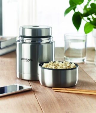 Logo trade promotional giveaways image of: Double wall  jar 800ml