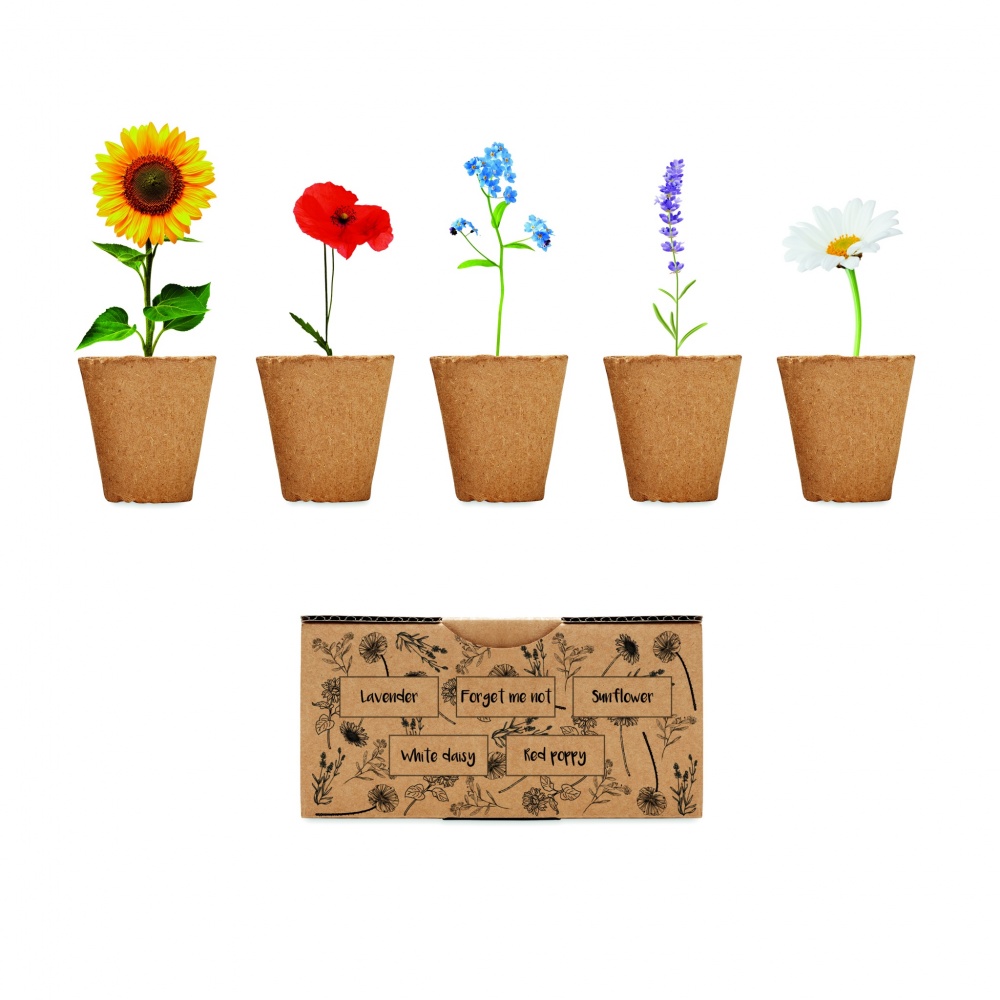Logotrade corporate gifts photo of: Flowers growing kit