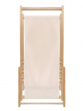 Logo trade promotional products picture of: Beach chair in wood