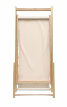 Logotrade corporate gift image of: Beach chair in wood