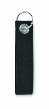 Logotrade corporate gift image of: RPET felt key ring Hämeenlinna
