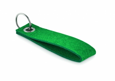 Logotrade business gifts photo of: RPET felt key ring Hämeenlinna