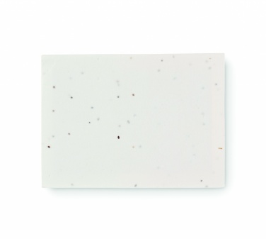 Logo trade promotional item photo of: Seed paper sticky note pad
