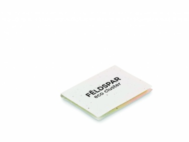 Logotrade corporate gift picture of: Seed paper sticky note pad
