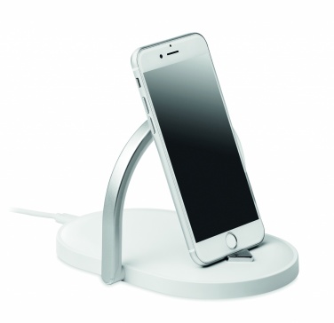 Logo trade promotional item photo of: Light and wireless charger 10W