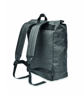 Logotrade promotional product picture of: 600D RPET 2 tone backpack
