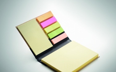 Logotrade promotional item image of: Bamboo sticky note memo pad