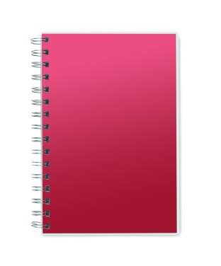 Logo trade corporate gifts picture of: A5 RPET notebook recycled lined