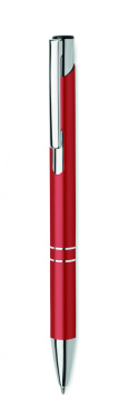 Logo trade promotional giveaways image of: Recycled aluminium ball pen