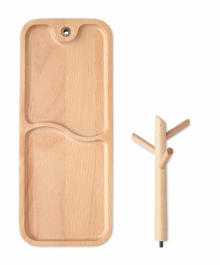 Logo trade business gifts image of: Wooden organizer tray
