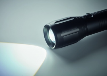 Logo trade promotional products picture of: Large aluminium LED flashlight