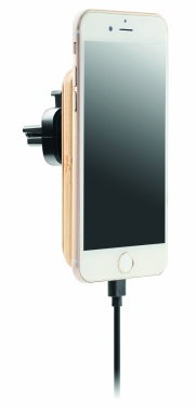 Logo trade business gifts image of: Magnetic wireless charger 15W