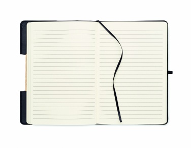 Logo trade promotional giveaways image of: A5 RPET notebook 80 lined