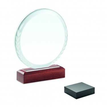 Logotrade business gift image of: Round award plaque