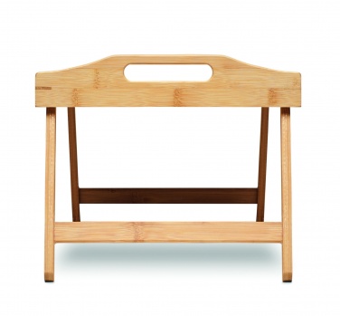 Logo trade promotional gifts picture of: Foldable bamboo tray