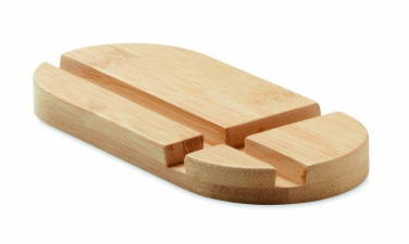 Logotrade promotional merchandise picture of: Bamboo tablet/smartphone stand