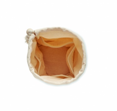 Logo trade corporate gifts image of: Small Organic cotton bag