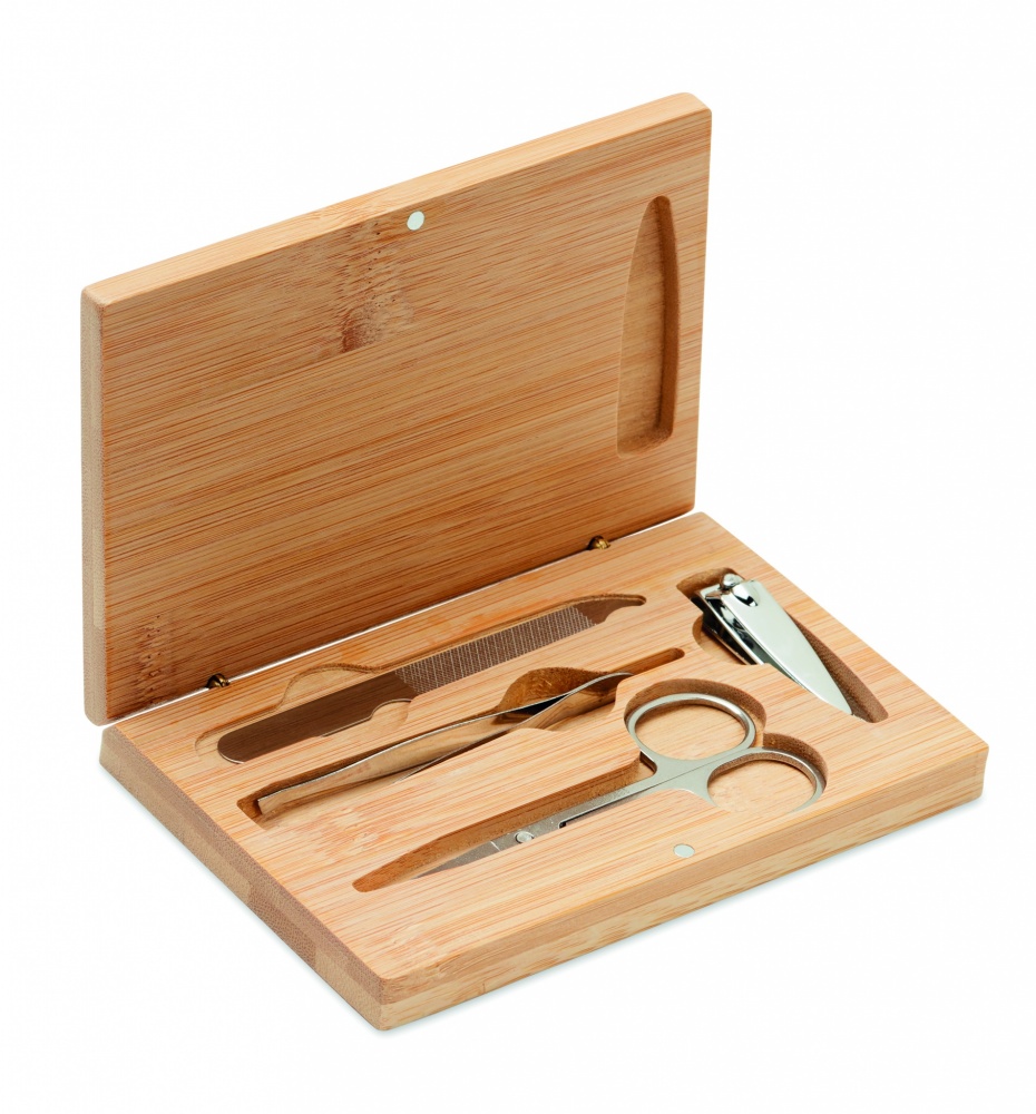 Logo trade corporate gifts picture of: Manicure nail tool set