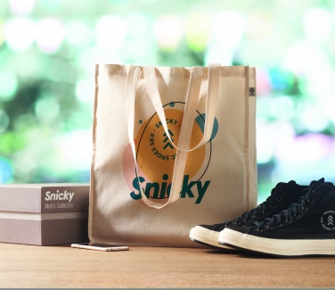 Logotrade business gift image of: Organic cotton shopping bag